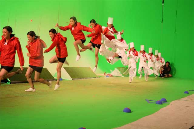 Action jump shot